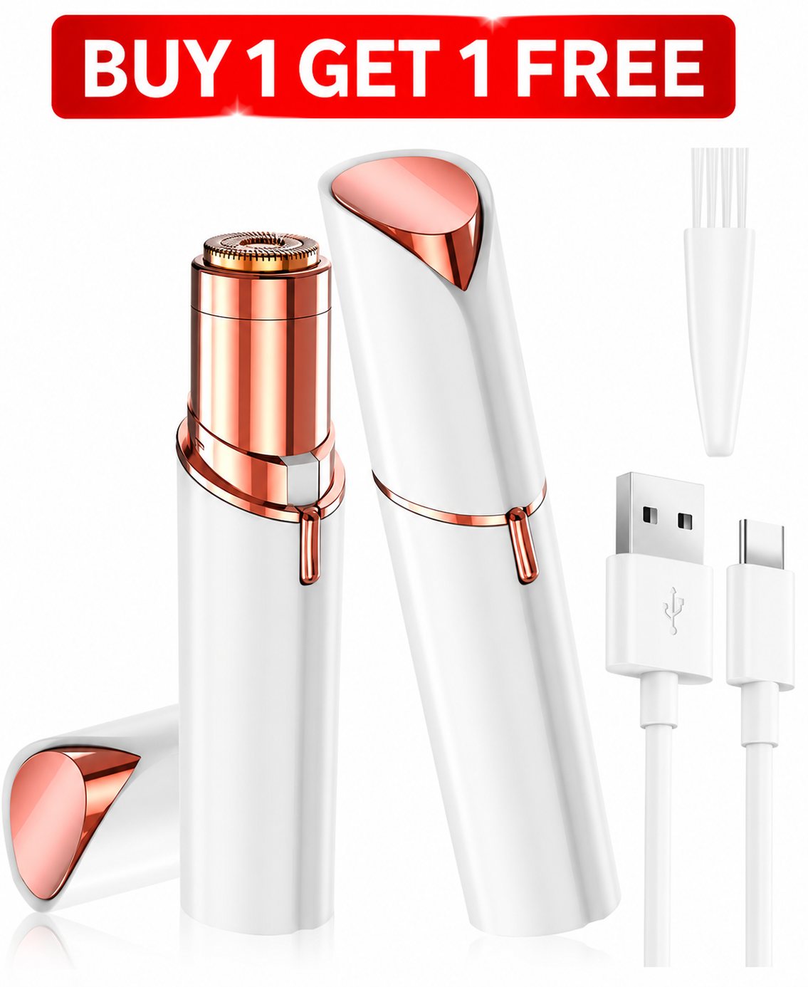 Facial Hair Remover – Smooth, Painless & Effortless Hair Removal