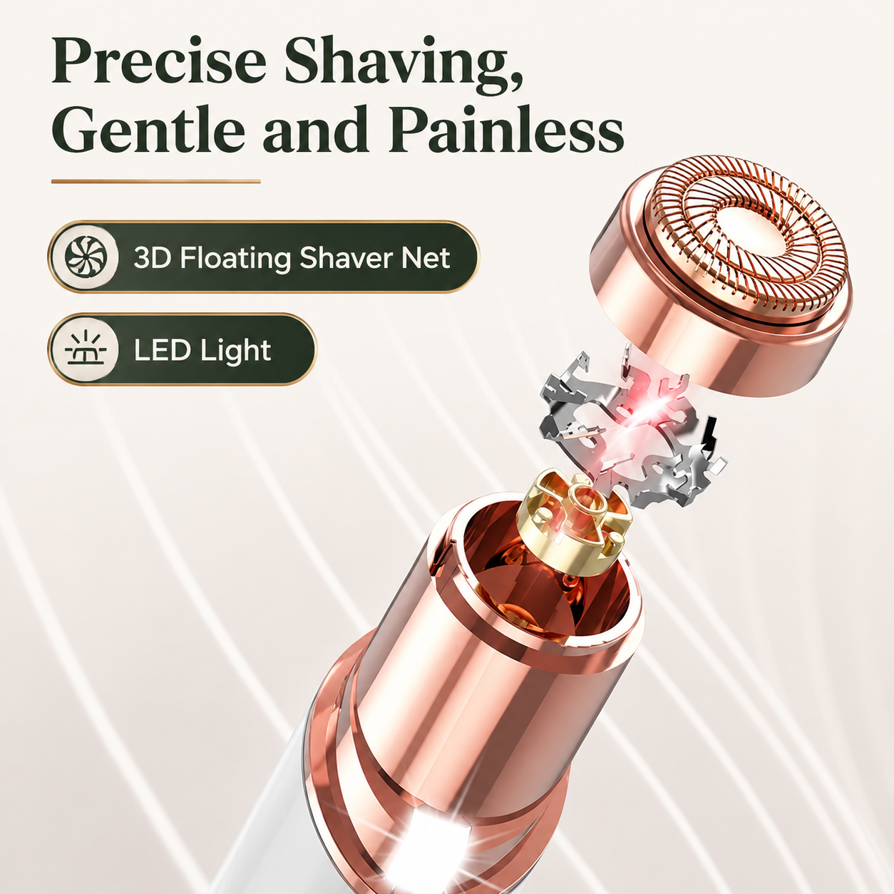 Facial Hair Remover – Smooth, Painless & Effortless Hair Removal