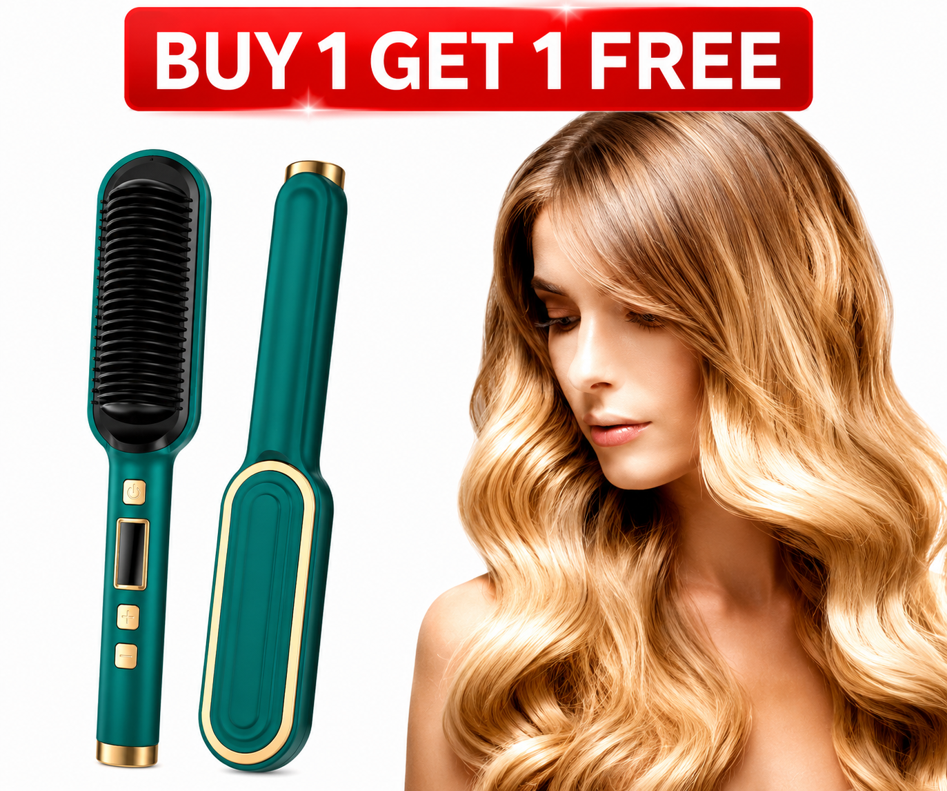 Hair Straightener Comb