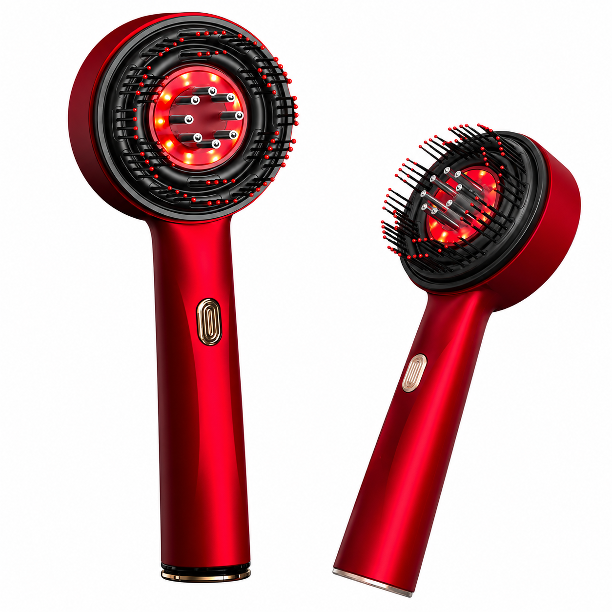 Scalp Massage Brush with Oil Applicator