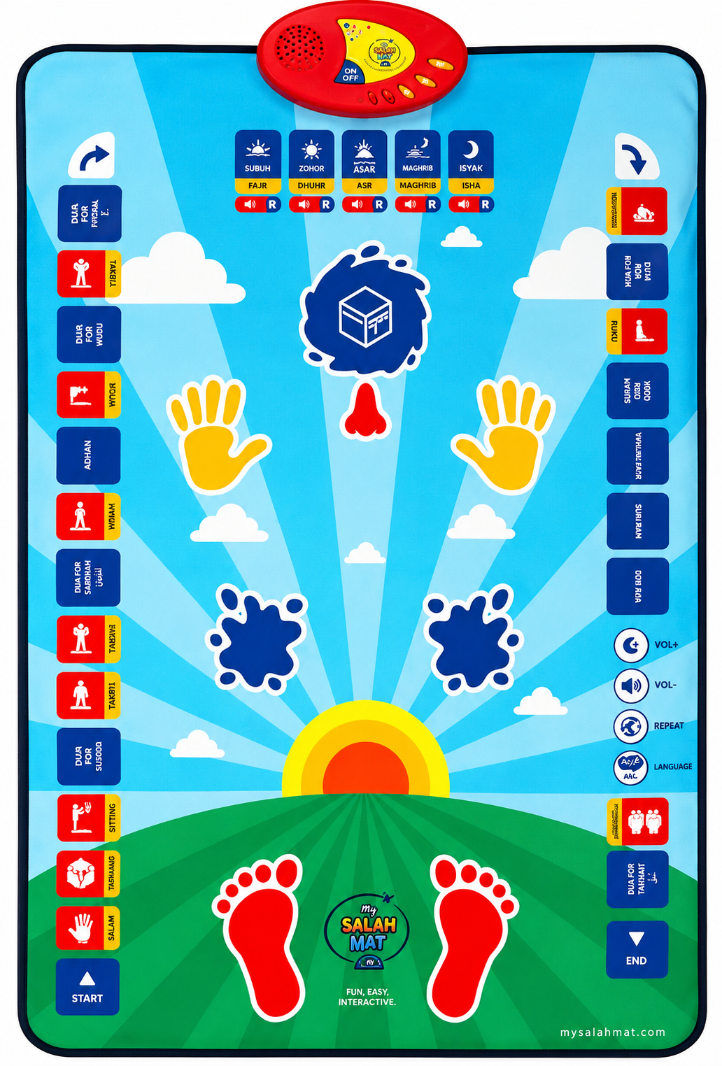 Kids Salah Prayer Mat