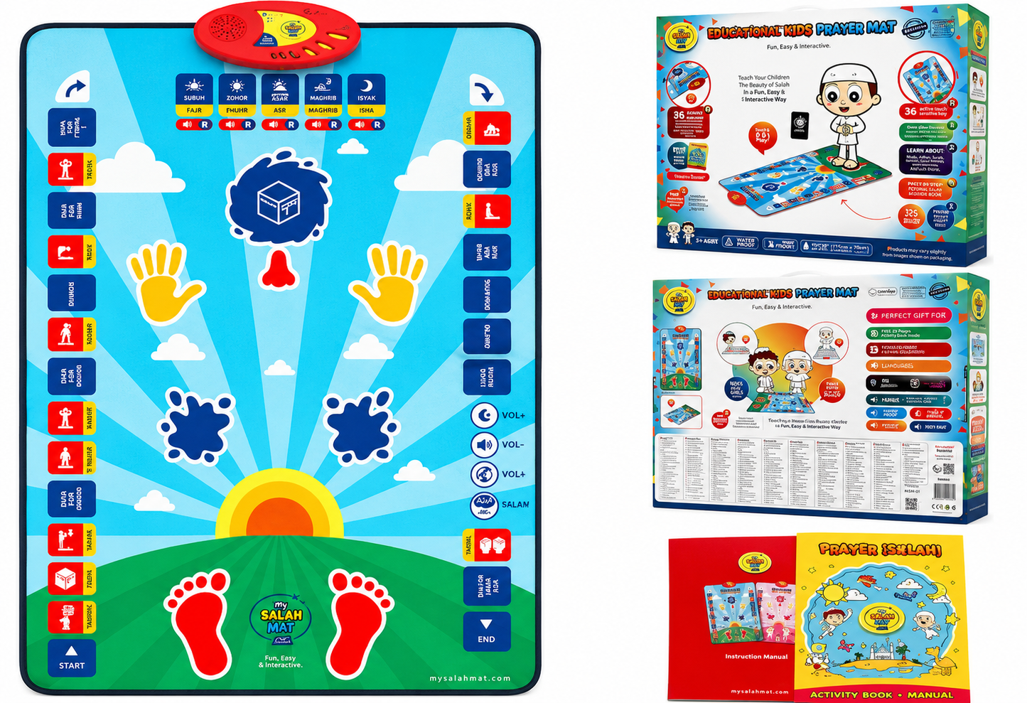 Kids Salah Prayer Mat