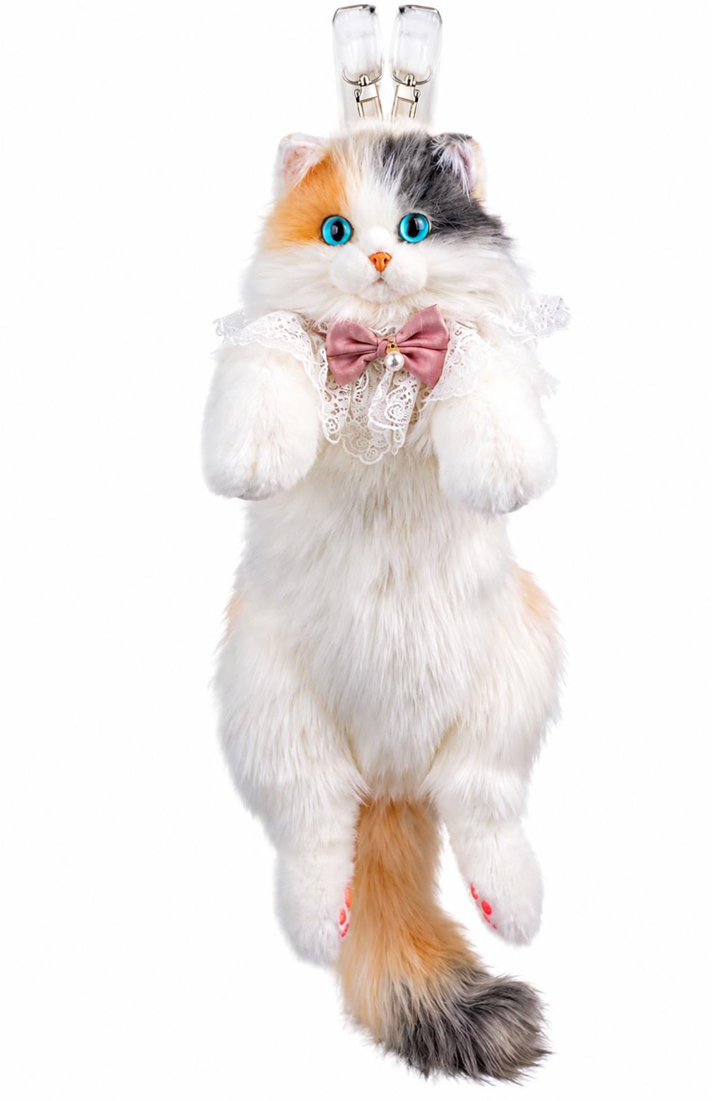 Fluffy Cat Plush Backpack