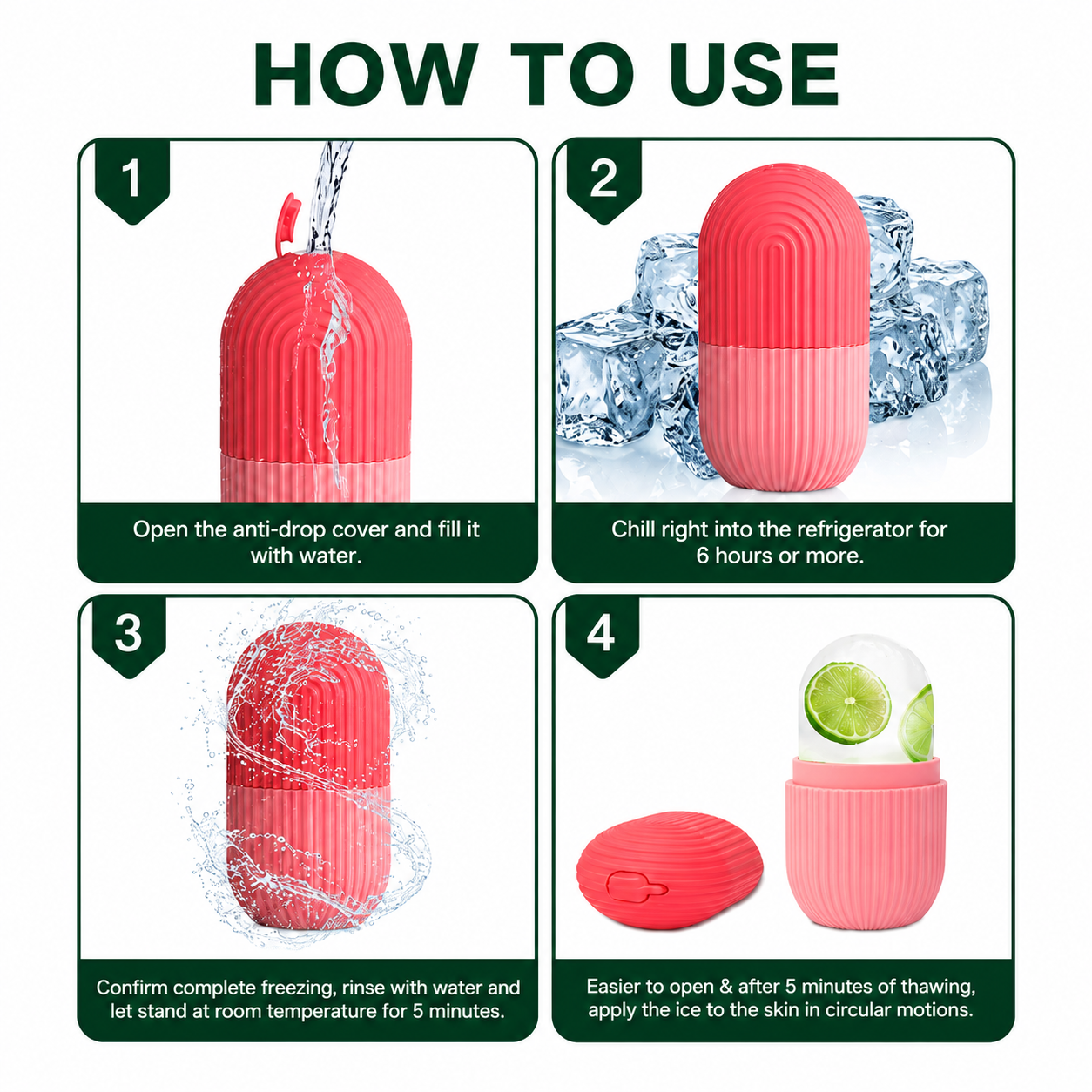 Face Glow Ice Roller